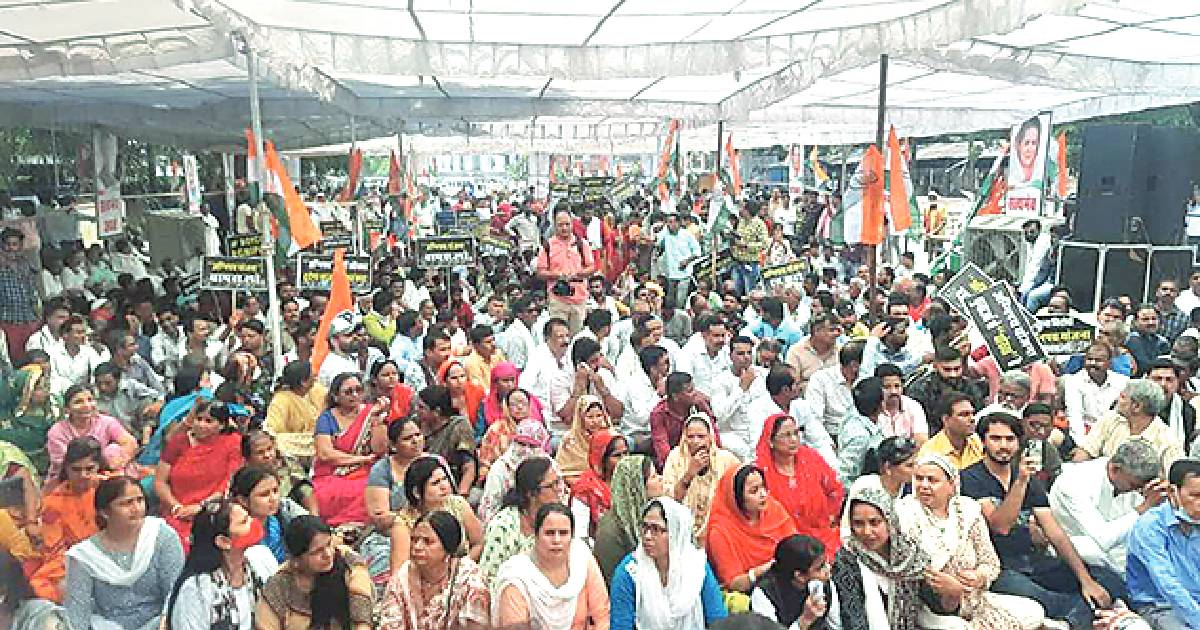 Protest in Kota: Dhariwal corners BJP on Agnipath, RaGa’s ED probe